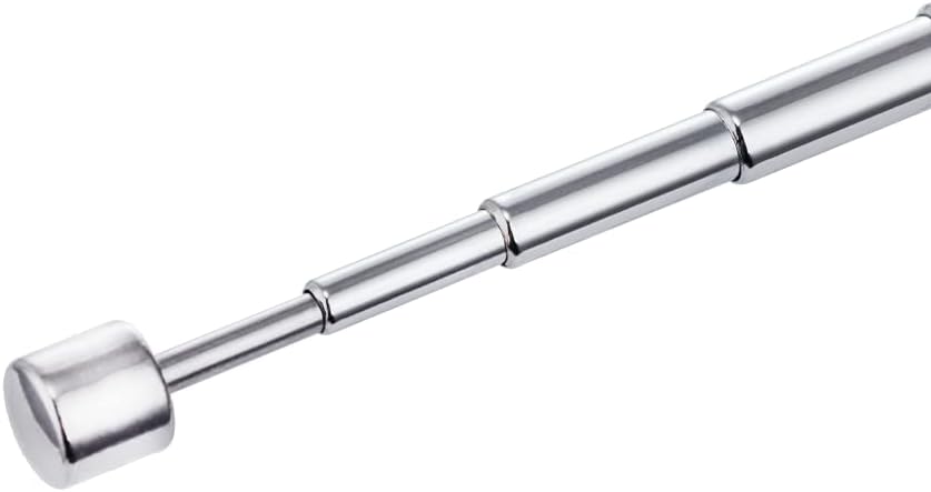 FM Telescopic Radio Antenna Kit 75 Ohm F Type Male Connector,DAB Radio Antenna with 7 Sections 75.5CM/29.7IN for TV AM FM Radio Stereo Receiver - Image 4