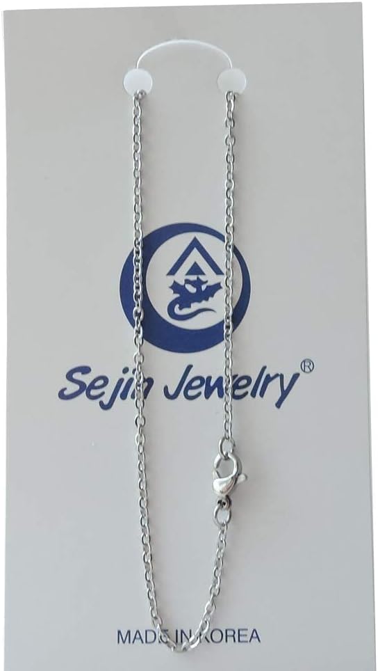 2MM Stainless Steel Necklace - Thin Cable Chain for Women & Men, Silver Chains for Pendant Addition or Alone - 16-30 Inch Available - Image 6