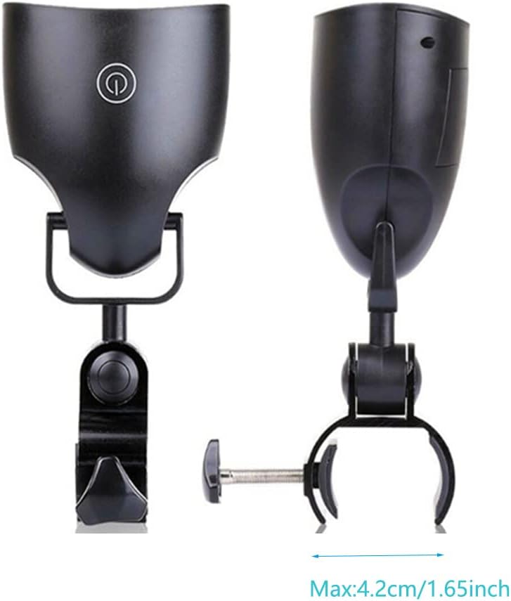 SEIWEI LED Barbecue Grill Light 360 Degree with 10 Super Bright LED Lights BBQ Outdoor Lamp White Lighting Batteries Included for Most Grill Handle for Electric Grill and Camping, Biking, Reading - Image 4