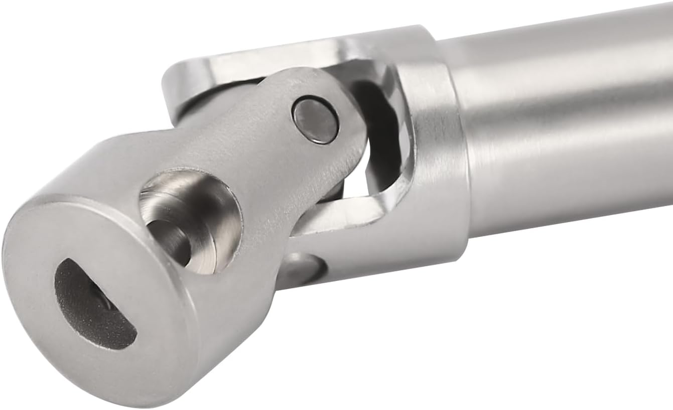 INJORA 19g Stainless Steel Center Drive Shaft D-Shaped Hole for Axial SCX24 Deadbolt GX470 Upgrade 1/24 RC Crawler - Image 2