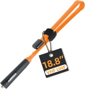 ABBREE SMA-Female Ham Radio Orange ...