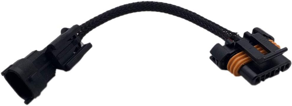 Aokus Wire Adapter 6" LS Alternator 2-pin Hi-amp to 4-flat for LS1 LM7 LQ4 4.8 5.3 LR4 LS6 L59 LQ9 LM4 L33 LS2 LH6 L92 L76 LY2 LY5 LY6 LC9 LFA LH8 LMG LS3 L98 L9H L20 L94 LZ1 L99 L96 LC8 WAALT40-6 NEW - Image 4