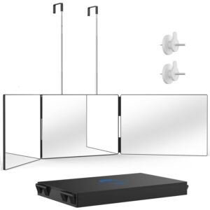 OLIBUY 3 Way Mirror for Hair Cuttin...