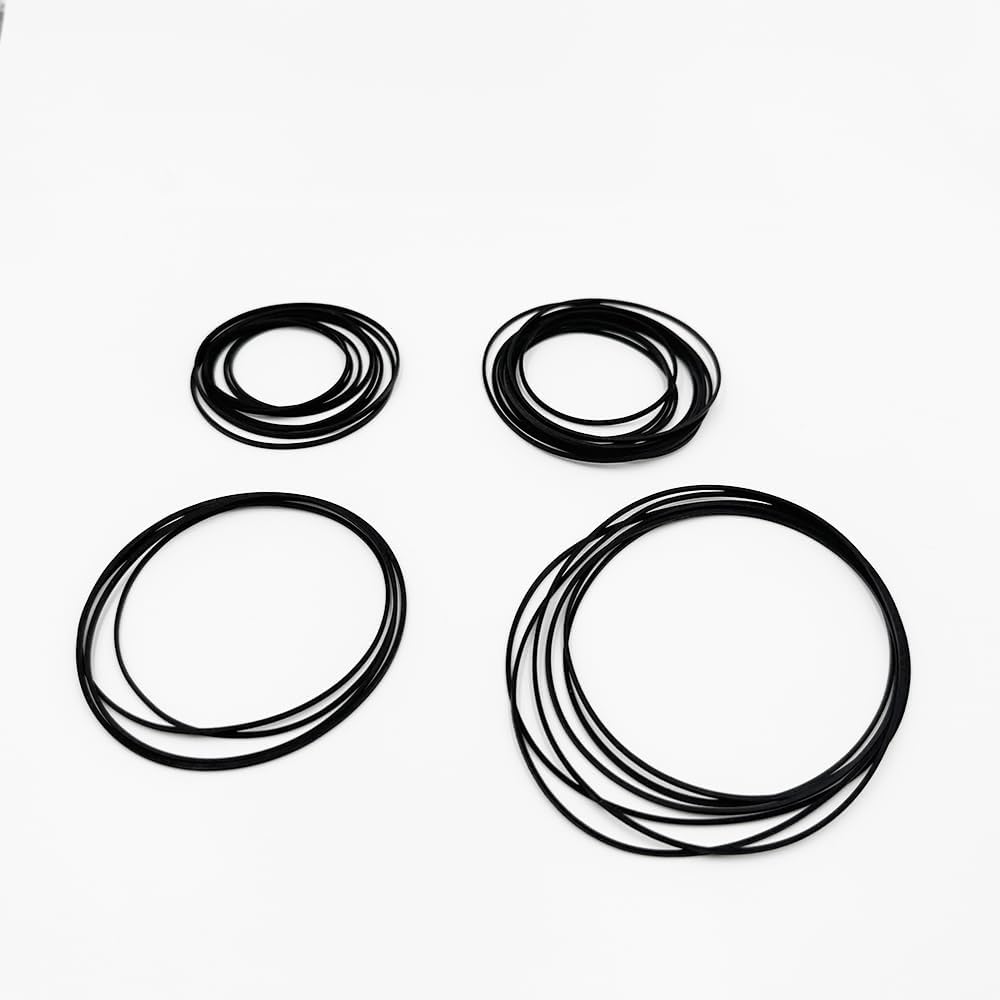 28PCS Pulley Belts Engine Drive Belt Rubber Transmission Belt for RC Car Robot DIY Model Toy Accessories - Image 3
