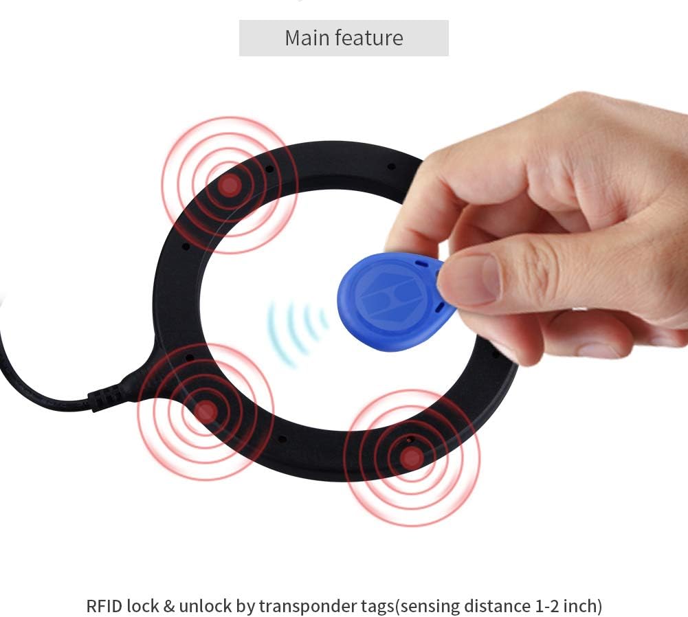 EASYGUARD EC004 Smart RFID Push Engine Start Button kit & Keyless Go System Upgrade Key Start to Push Start Cars Fits for Most DC12V Cars - Image 3