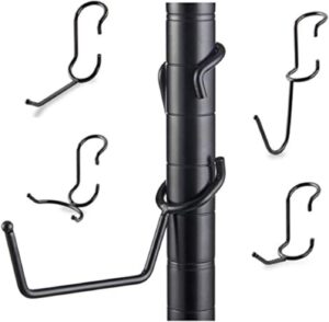 Shelf Pole Hooks 5-Pack Variety Set...
