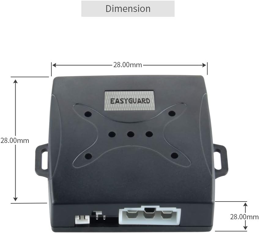 EASYGUARD EC004 Smart RFID Push Engine Start Button kit & Keyless Go System Upgrade Key Start to Push Start Cars Fits for Most DC12V Cars - Image 6