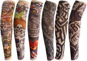 6pcs Temporary Tattoo Sleeves for K...