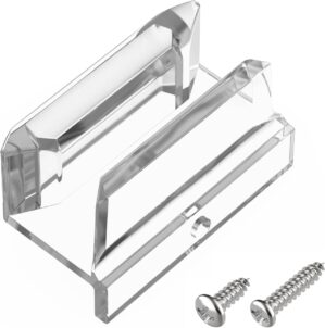 Clear Acrylic Sliding Shower Door B...