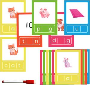 CVC Word Flash Card Games Sight Wor...