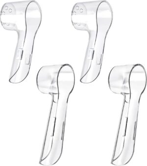 Fowecelt 4 Pack Toothbrush Cover Ca...