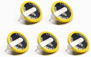 EEMB 5PCS LIR2032H Rechargeable Bat...