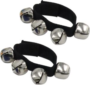 CashBeat Wrist Bells Set of 2, Adju...
