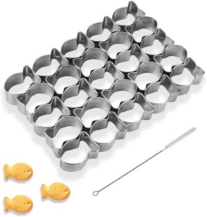 Gold Fish Cutter 25 Cavity Cookie C...
