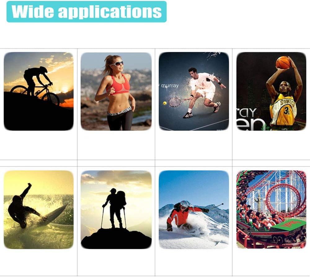 HKIDEE Eyeglass Ear Grip, Anti - Slip Comfortable Silicone Elastic Eyeglasses Retainers For Sunglasses Reading Glasses Eyewear, Sport Eyeglass Strap, 12 Pairs - Image 6