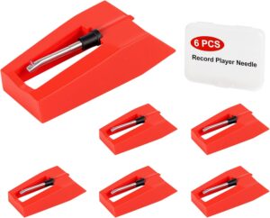 Jiomrzo 6 Pack Record Player Needle...