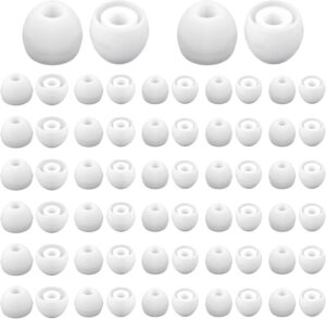 60 Pcs Silicone Ear Bud Replacement...