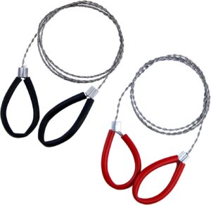 4 Pcs Stainless Steel Cable Saw, Me...