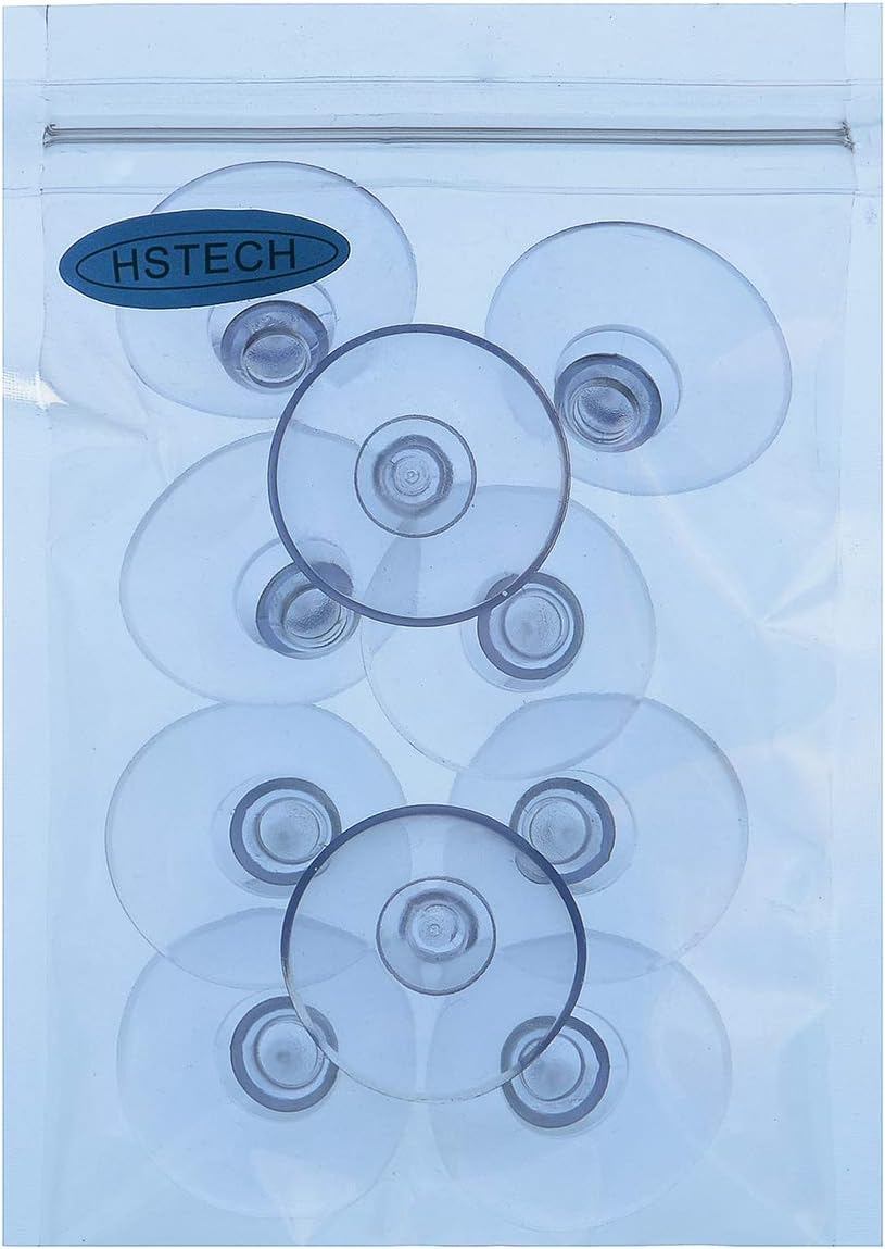 HSTECH 10 Pcs Radar Detectors Suction Cups for Clear Cobra Escort and Beltronics Radar Detector Mount - Image 5