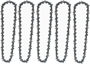 6 Inch Chainsaw Chain, 5pcs Replace...