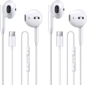 2 Pack of USB C Headphones for iPho...