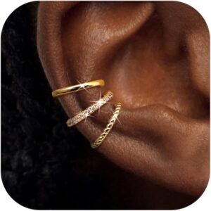 LOYALLOOK Ear Cuff Earrings for Wom...