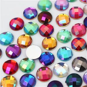 12mm 200pcs AB Colour Jewel Gems Ro...