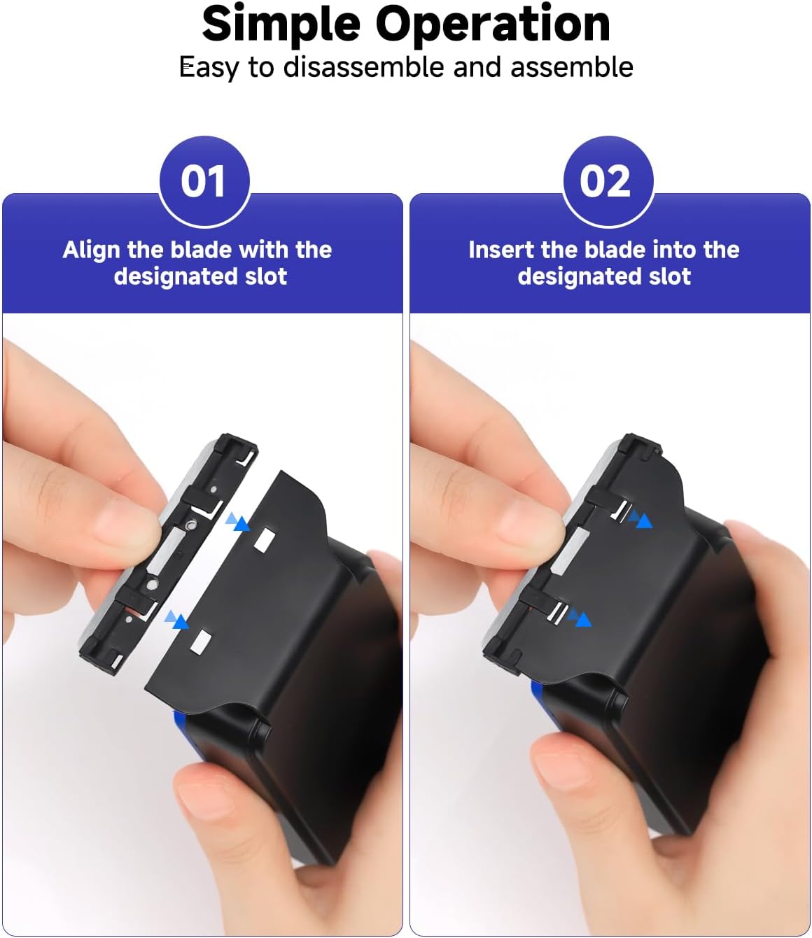 AQQA Magnetic Aquarium Fish Tank Glass Cleaner, Dual-Blades Algae Scraper Glass Cleaner Scrubber, Double Side Floating Aquarium Magnetic Brush for 0.4-1.0 Inch Thick Glass Aquariums Tank (XL) - Image 7