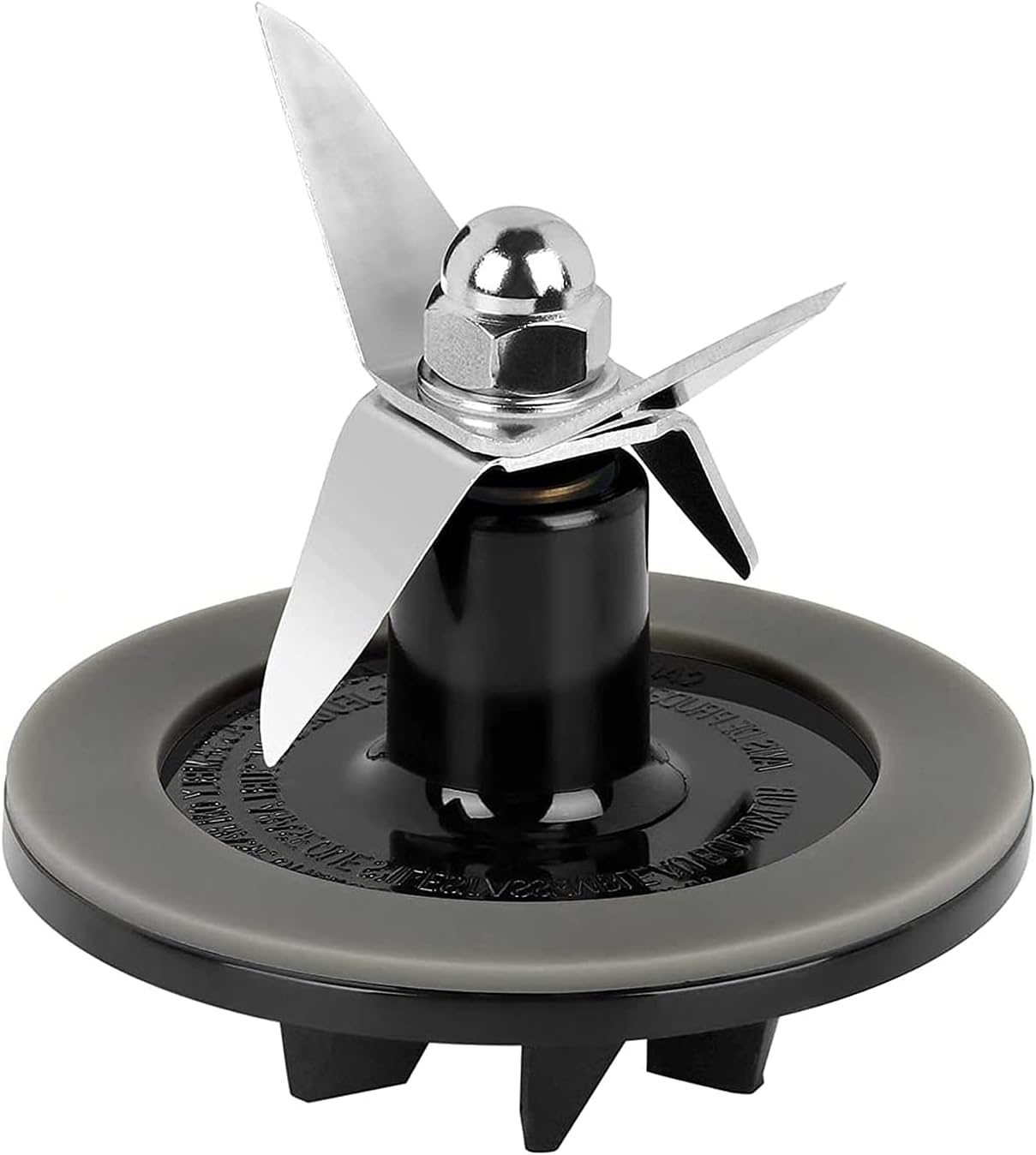 Blender Cutting Assembly, Blender Blade Replacement Parts with 1 Pieces Blender Gaskets, Compatible for Cuisinart Blenders CBT-500, SB5600, CB600,BFP-10CH