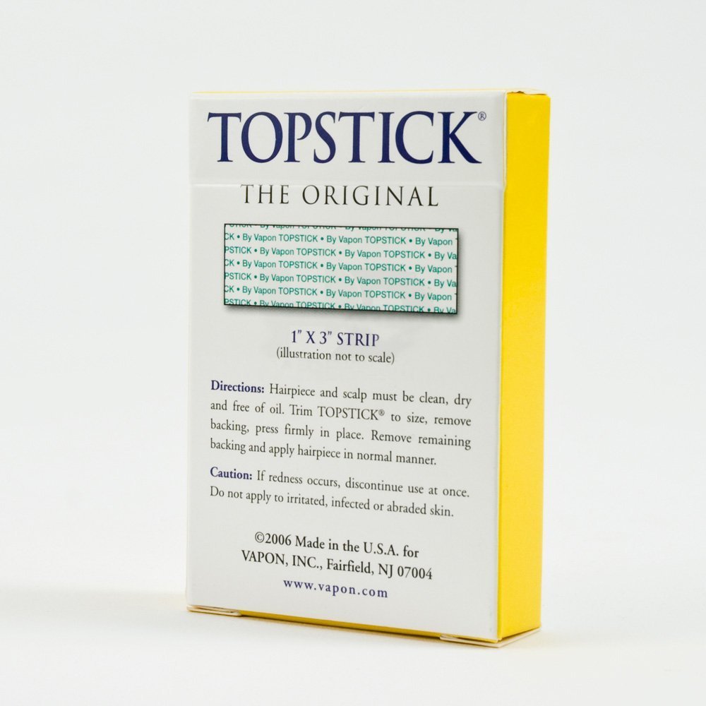Vapon Topstick 1" X 3" - 50 Strips in each box (2 boxes) Hypo-Allergenic All Purpose Clear Double Tape - Image 3