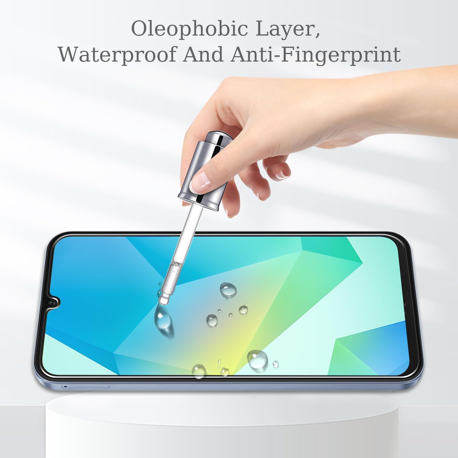 Pokolan (3 Pack Designed for Samsung Galaxy A16 5G Tempered Glass Screen Protector, 9H Hardness, Anti Scratch, Bubble Free - Image 4