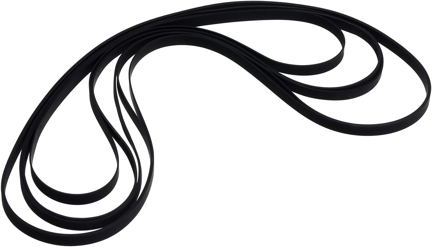 10 Pieces Turntable Belt Different Specifications Machine Recorder Rubber Belt for Repair Replacement Maintenance Most Kinds of Belt-Driven Turntables, 5 Sizes - Image 6