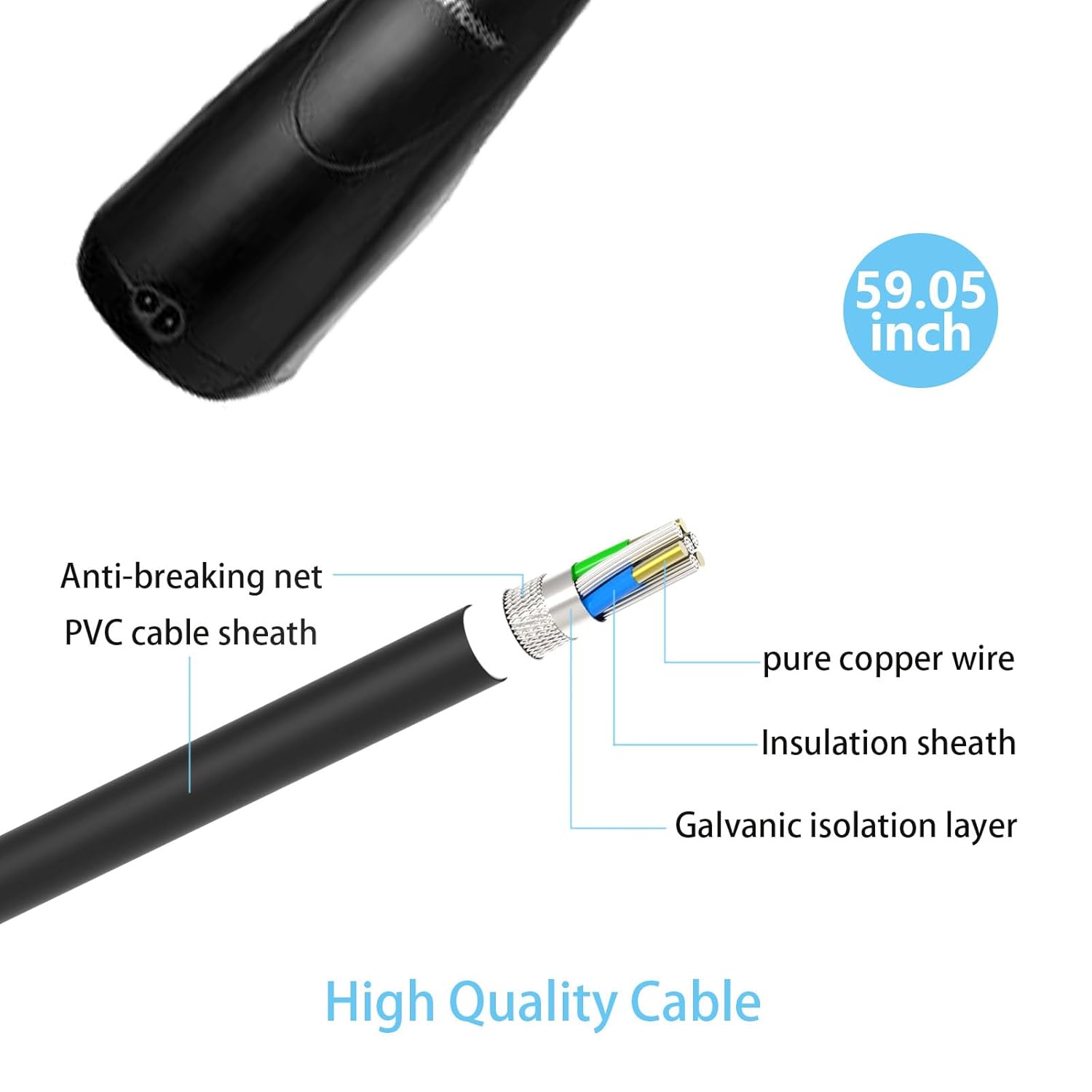 Cordless Water Flosser Charger Cable Replacement for Waterpik Water Flosser WP360 WP360W WP360C WP400 WP440 WP440C WP462 WP462W WP450 WP468 WF13 WP100 Series 3V USB Portable Charging Cable 5FT Black 1 - Image 3