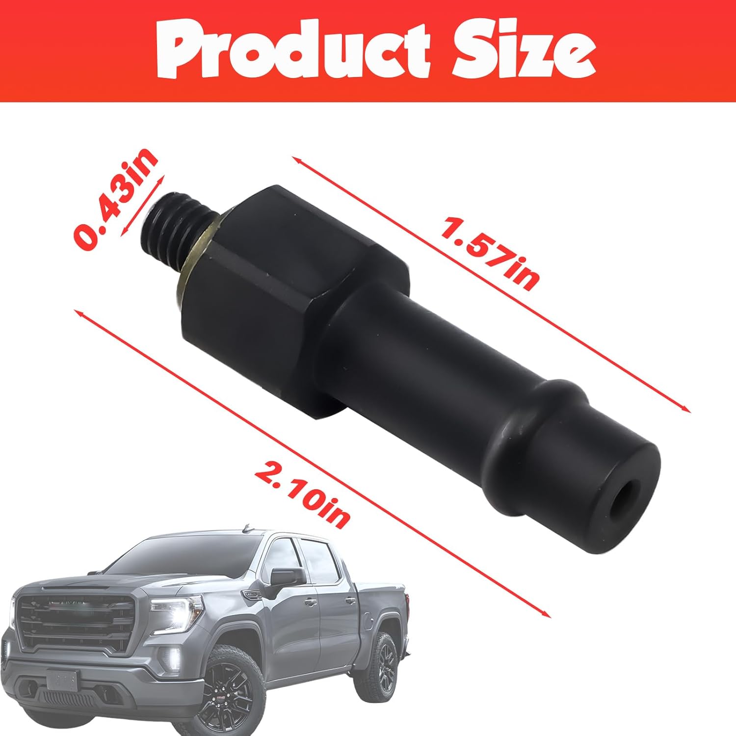 FEIMAOTUI DT-51190 Transmission Oil Fill Adapter Compatible with GM 8L90 Engine - Image 6
