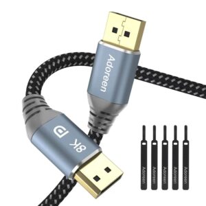 8K DisplayPort 1.4 Cable 30 Feet,Ad...