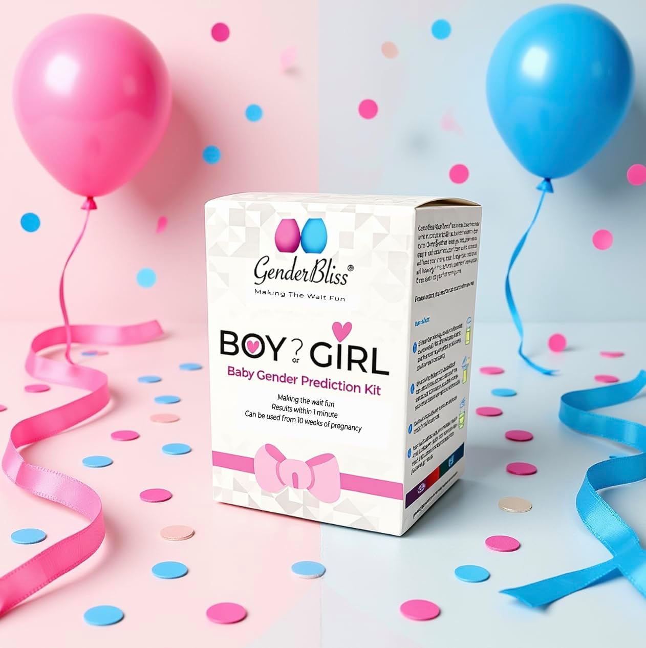 GenderBliss® Early Gender Prediction Test Kit - Early Pregnancy Boy or Girl Gender Reveal Home Test - Non-invasive Safe for Mother and Baby. Find Out Your Babies Gender as Early as 10 Weeks! - Image 2