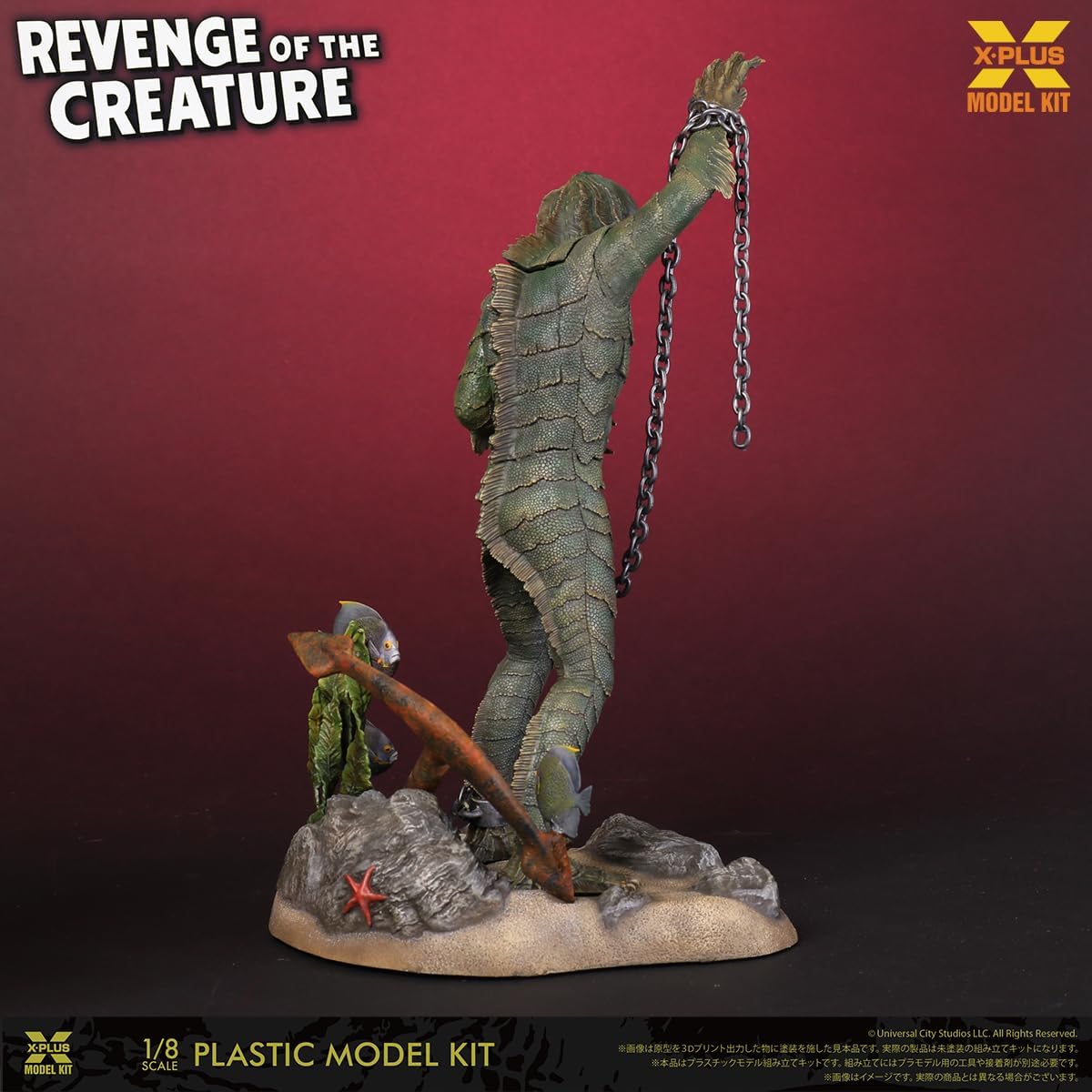 Revenge of The Creature 1:8 Scale Model Kit - Image 3