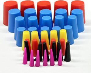 DUSCOKE 42PCS Silicone Tapered Plug...