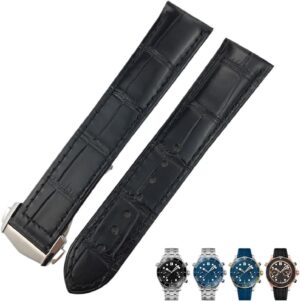 KUADBCGT Leather Watchband 18mm 19M...