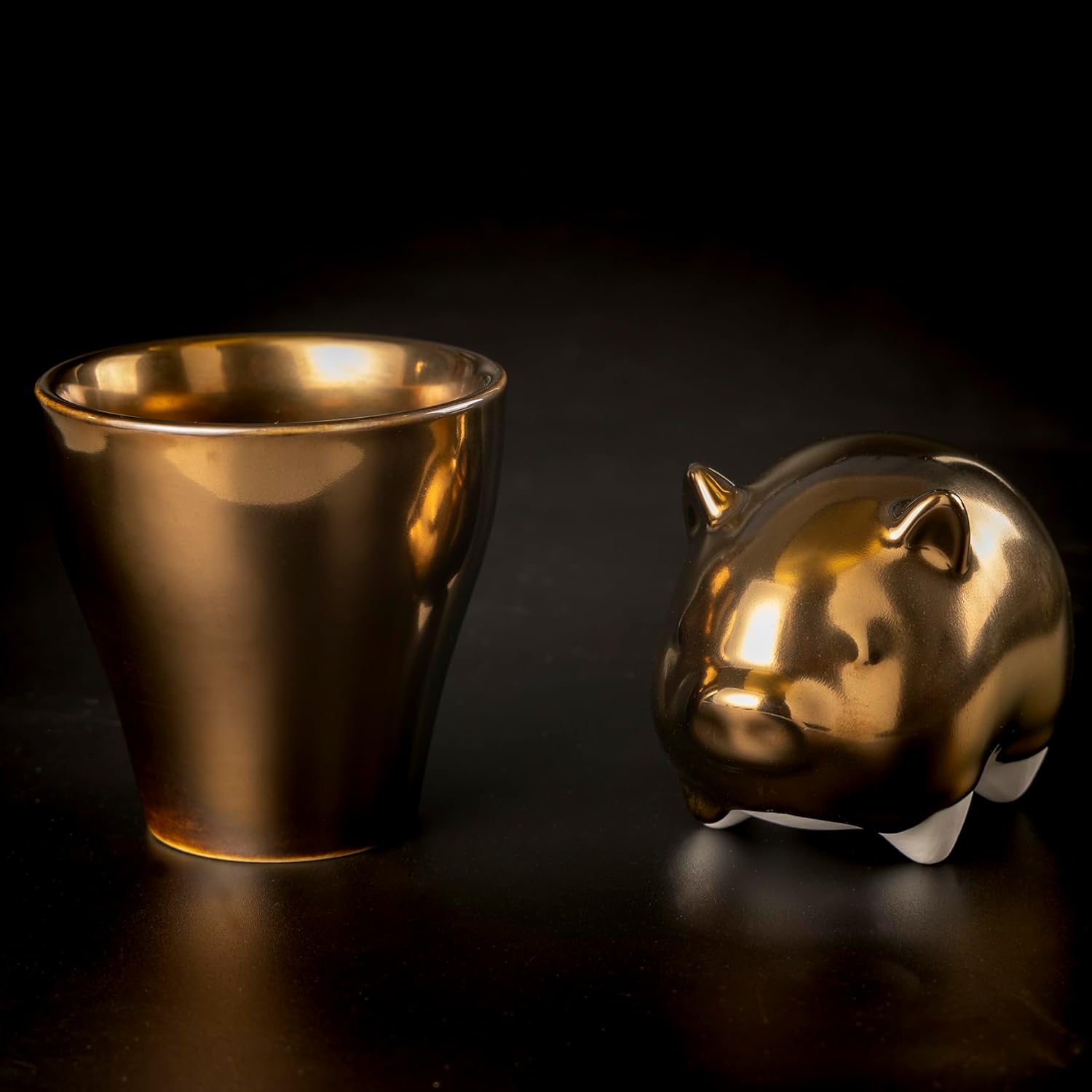 Pasler Gold Glaze for Ceramic Pottery Bisque,PCG01,16fl oz/473ml - Image 4