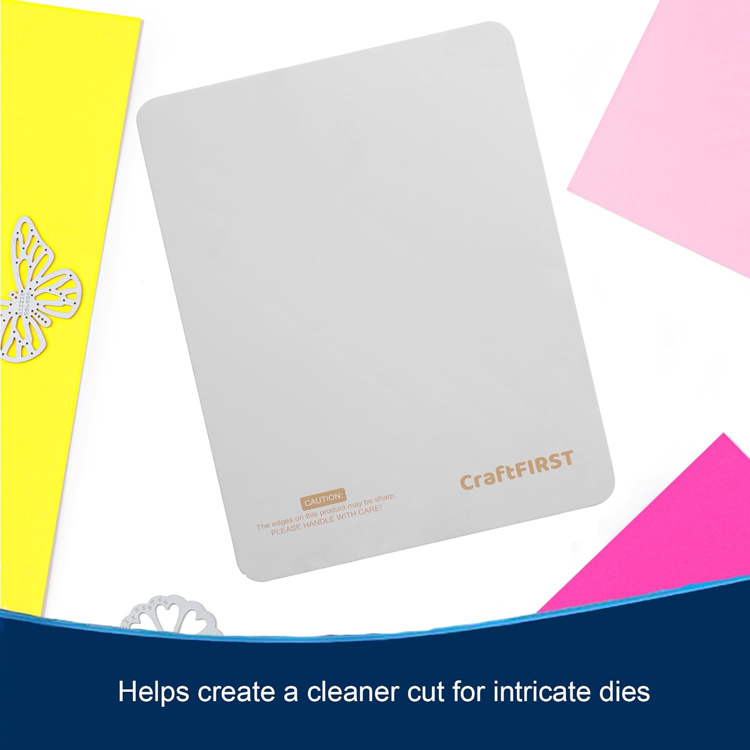 CraftFIRST Metal Shim Plate Compatible with Cuttlebug Die Cutting Machine 5.87 x 7.75" - Image 7