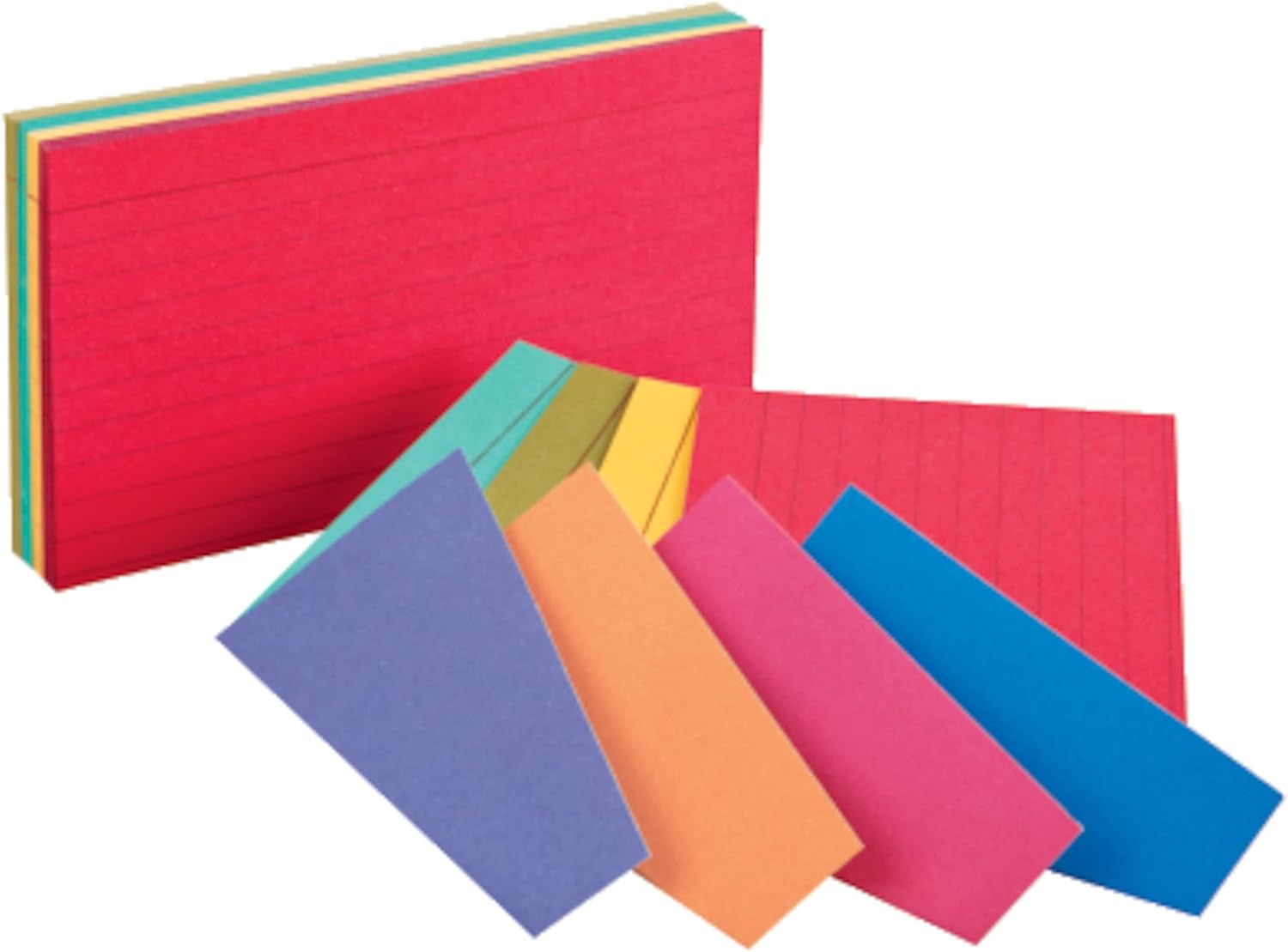 Oxford Extreme Index Cards, 3 x 5 Inches, Assorted Colors, 100 per pack (04736) - Image 3