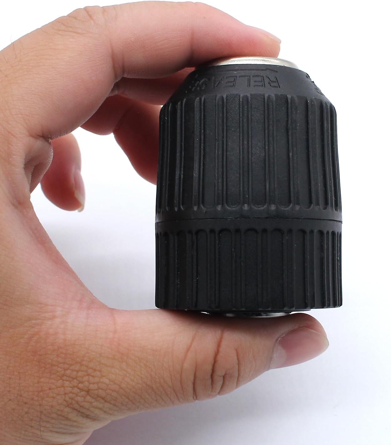 1/2" Quick Change Keyless Drill Chuck Adapter 2.0-13mm, 1/4-Inch Hex Shank Keyless Drill Chuck Converter High Clamping Capacity, Smooth Conversion Tool - Image 4