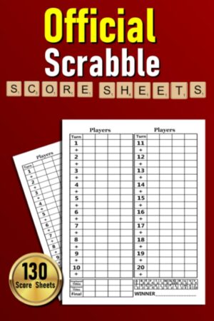 Official Scrabble Score Sheets: 130...