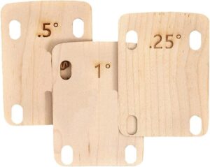 3Pcs Electric Guitar Neck Shims Map...