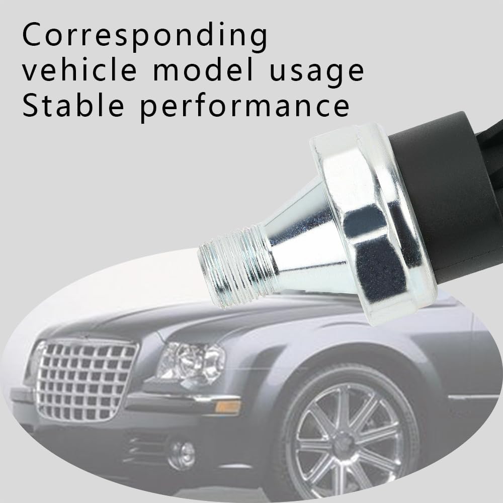 Zufoty PS404 Engine Oil Pressure Switch Sensor Fits for Dodge Ram 1500 2500 3500 Dakota Durango Chrylser Aspen Liberty Grand Cherokee Mitsubishi Raider 5149097AA 05149097AA 4868672AA 5149059AA - Image 4