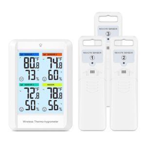 KeeKit Indoor Outdoor Thermometer, ...