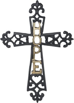 DreamsEden Metal Cross Christian Wa...