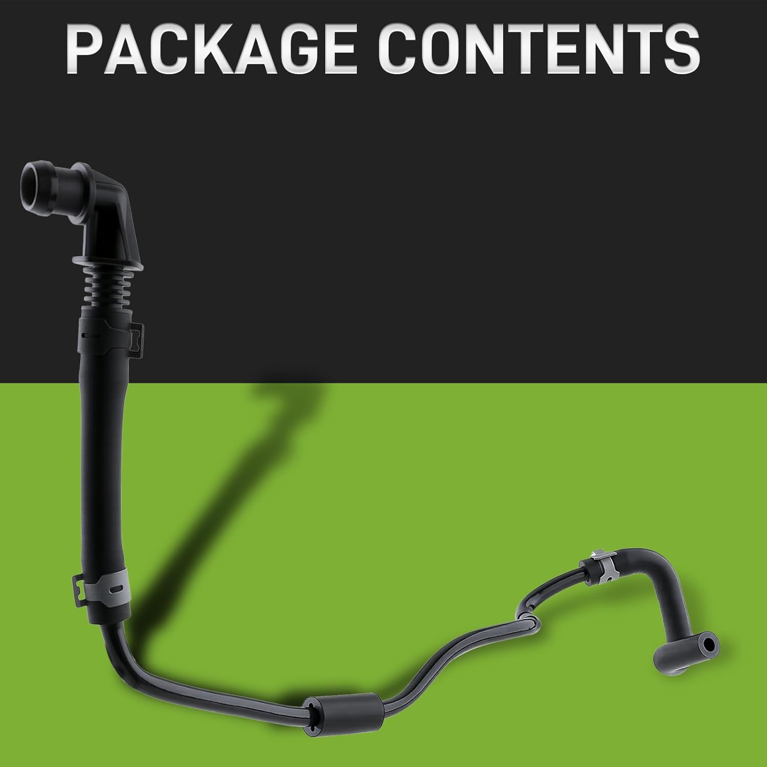 Engine Coolant Overflow Tank Pipe Center Ventilation Hose Compatible with Audi A6L Q5 A4 B9 S4 A5 06L121081F 06L121081K - Image 7