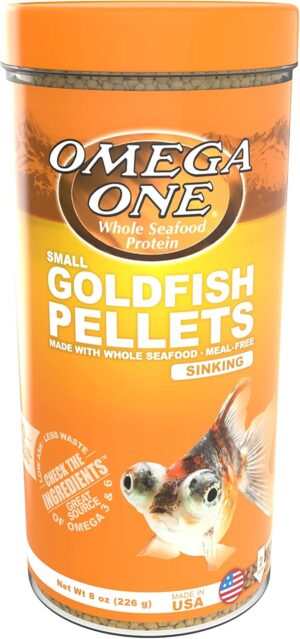 Omega One Goldfish Pellets, Sinking...
